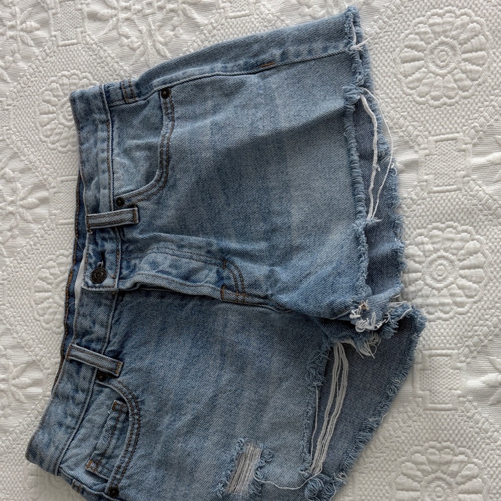 Hidden Denim Shorts